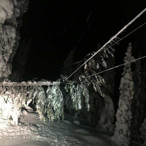 Elnät som installeras