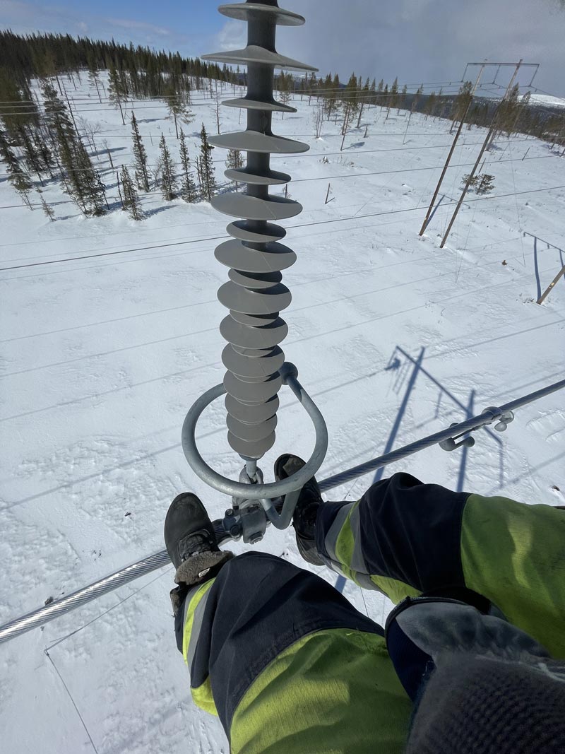 Elnät som installeras