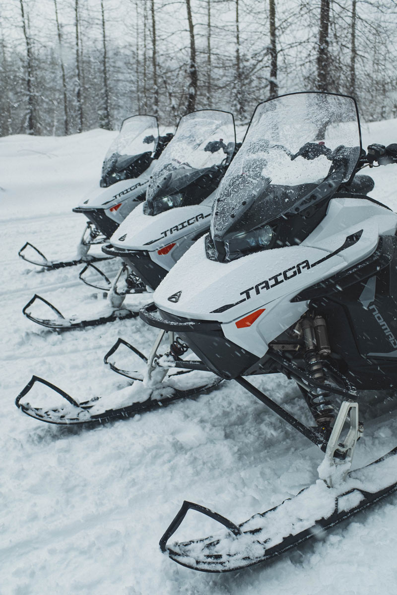 Uppradade snöskotrar